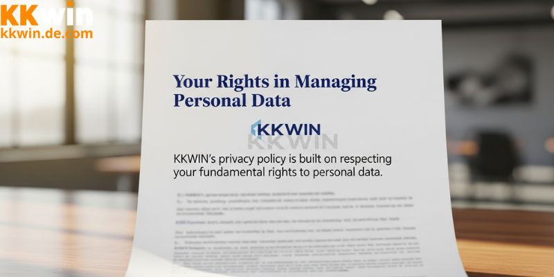 Khách hàng có quyền quản lý dự liệu cá nhân của chính mình